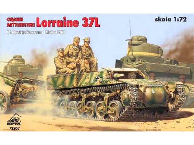 Ciągnik artyleryjski Lorraine 37L - Afryka 1942 - zdjęcie 1