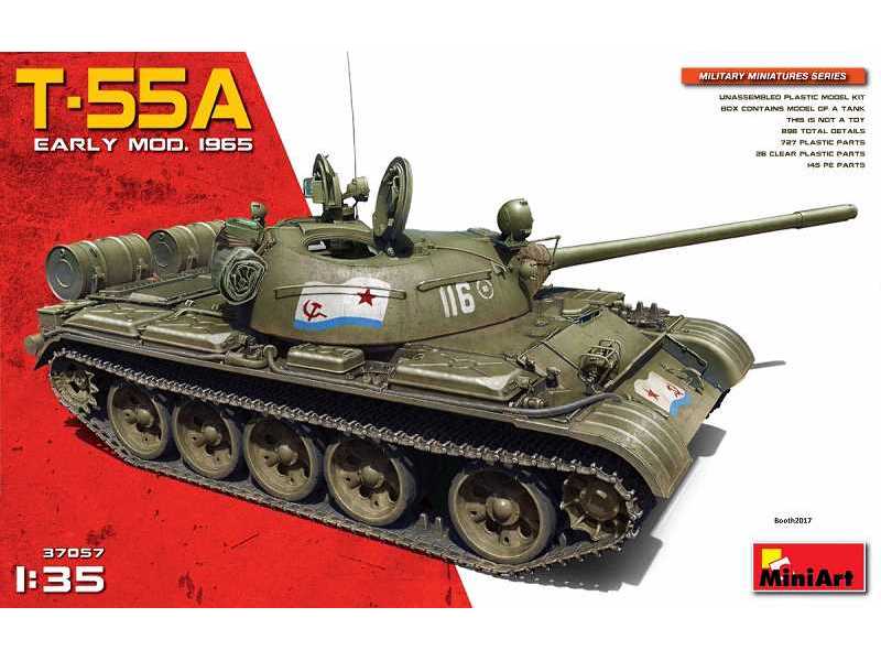 T-55A - wczesny - model 1965 - zdjęcie 1 T-55A - wczesny - model 1965 - zdjęcie 1