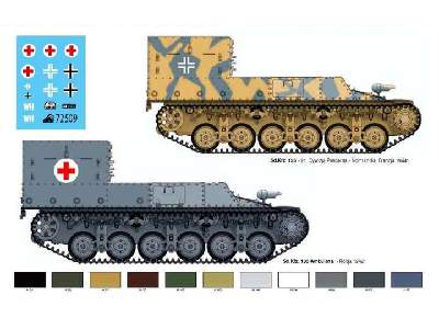 Transporter opancerzony SdKfz 135 - Normandia 1944 - zdjęcie 2