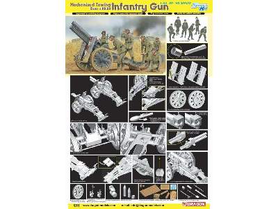 Mechanised Towing 15cm s.IG.33 Infantry Gun - Smart Kit - zdjęcie 3