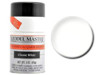 Automotive Lacquer Classic White Spray - zdjęcie 1