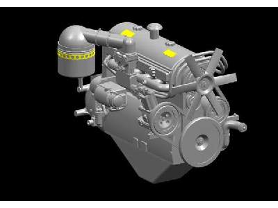 Silnik Maybach HL42 TRKM do Sdkfz. 250. Demag. Sdkfz. 11 - zdjęcie 1