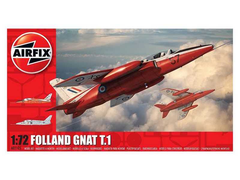 Folland Gnat T.1 - zdjęcie 1 Folland Gnat T.1 - zdjęcie 1