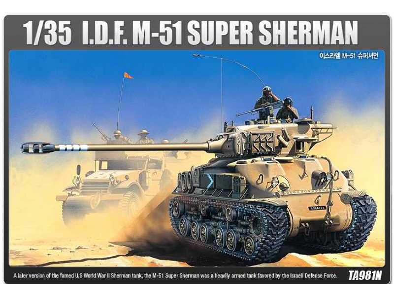IDF M-51 Super Sherman - Izrael - zdjęcie 1
