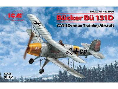 Bucker Bu 131D - niemiecki samolot treningowy - II W.Ś. - zdjęcie 1