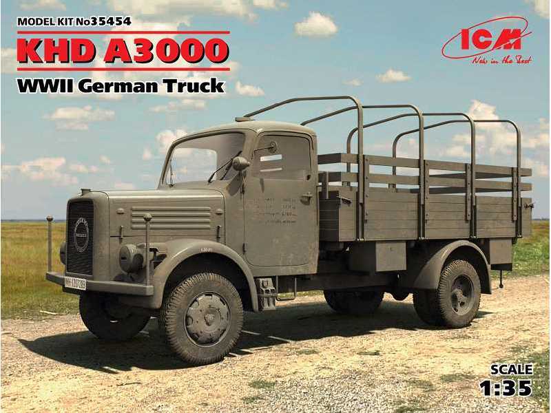 KHD A3000 - niemiecka ciężarówka - II W.Ś. - zdjęcie 1