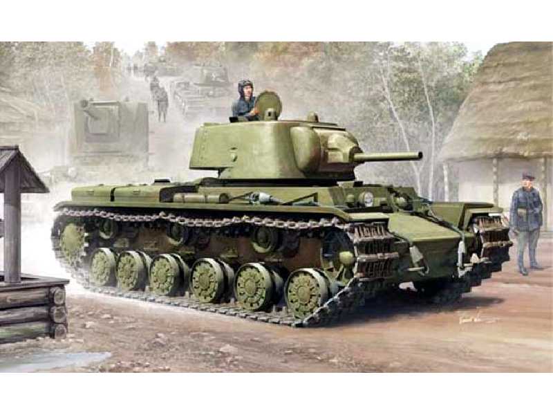 Czołg KV-1 M 1939 - zdjęcie 1 Czołg KV-1 M 1939 - zdjęcie 1