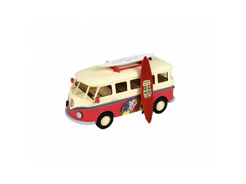 Junior Collection: Volkswagen T1 Samba zestaw z farbami i klejem - zdjęcie 1