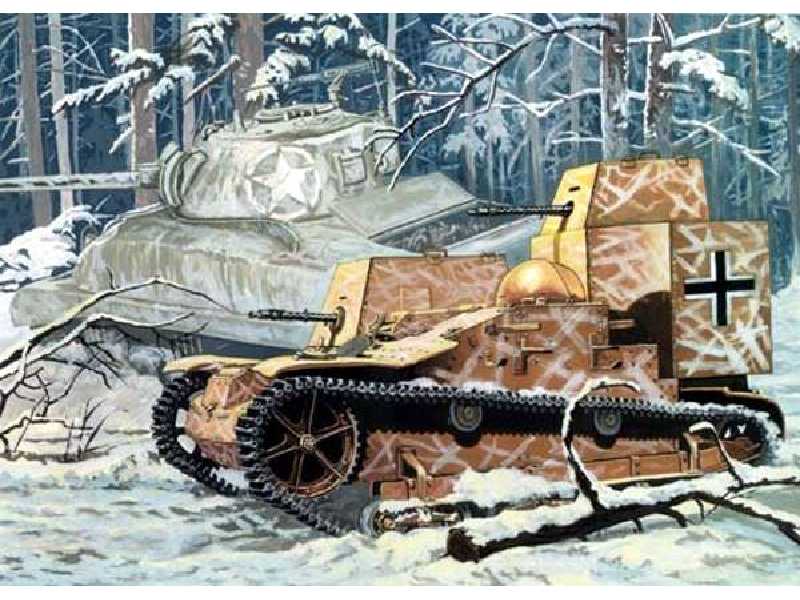 Tankietka zwiadowcza RENAULT UE - zdjęcie 1 Tankietka zwiadowcza RENAULT UE - zdjęcie 1