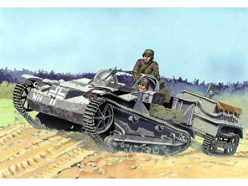 Tankietka Renault UE + univers. transport vehicle - zdjęcie 1