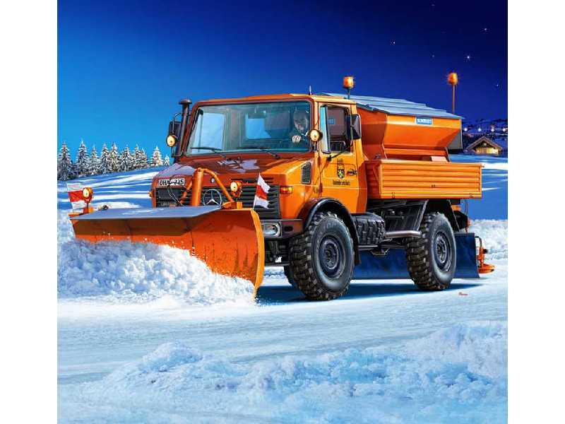 Mercedes-Benz U 1300 L  Winterdienst - pługopiaskarka - zdjęcie 1