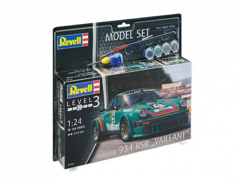 Porsche 934 RSR Vaillant - zestaw podarunkowy - zdjęcie 1 Porsche 934 RSR Vaillant - zestaw podarunkowy - zdjęcie 1