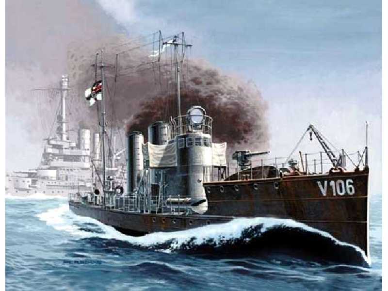 Niemiecki torpedowiec V-106 - I W.Ś. - zdjęcie 1 Niemiecki torpedowiec V-106 - I W.Ś. - zdjęcie 1