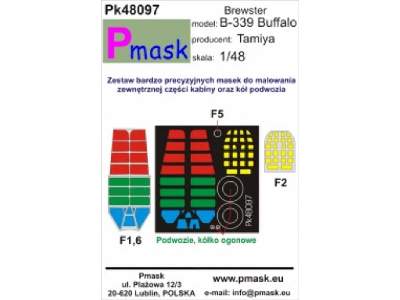 Brewster B-339 Buffalo - Tamiya - zdjęcie 1