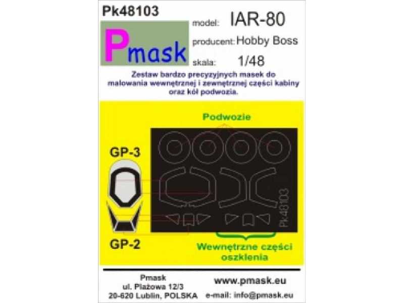 Iar-80n Hobby Boss - zdjęcie 1 Iar-80n Hobby Boss - zdjęcie 1
