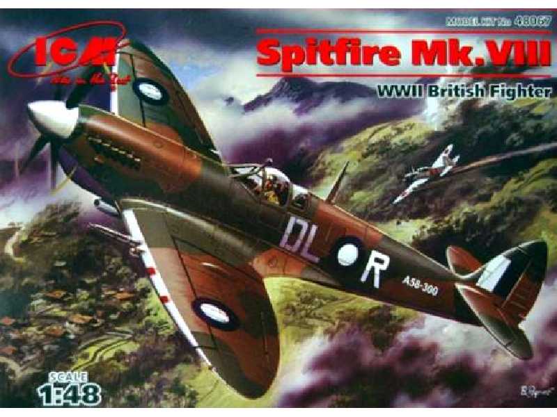 Spitfire Mk.VIII - myśliwiec brytyjski - zdjęcie 1 Spitfire Mk.VIII - myśliwiec brytyjski - zdjęcie 1