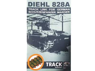 Diehl 828A gąsienice do niemieckiego wozu bojowego Marder  - zdjęcie 1