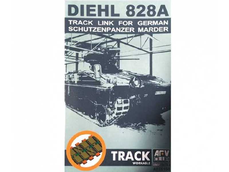 Diehl 828A gąsienice do niemieckiego wozu bojowego Marder - zdjęcie 1 Diehl 828A gąsienice do niemieckiego wozu bojowego Marder - zdjęcie 1