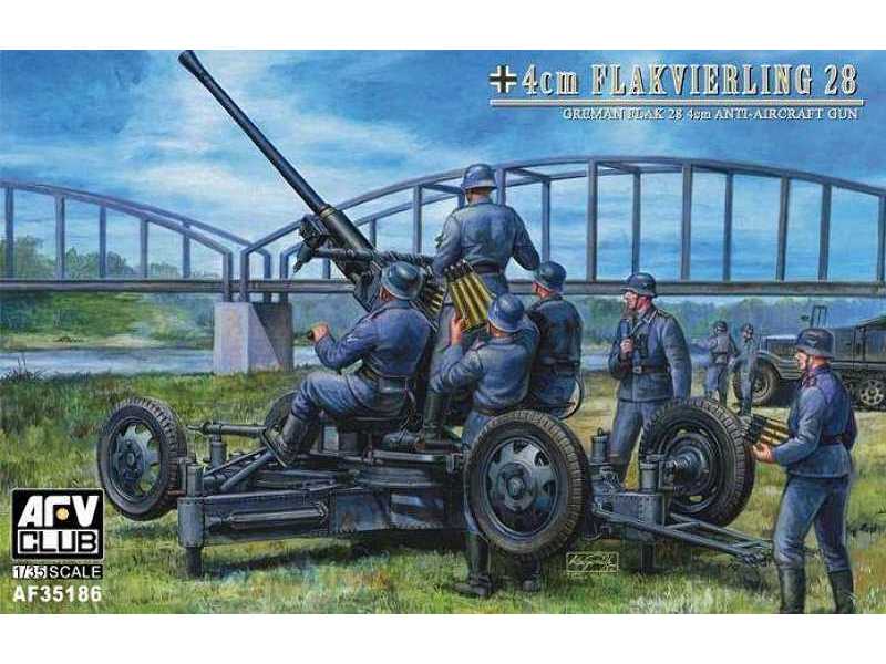 Flugzeugabwehrkanone 28 FlaK 28 4cm działo przeciwlotnicze - zdjęcie 1 Flugzeugabwehrkanone 28 FlaK 28 4cm działo przeciwlotnicze - zdjęcie 1