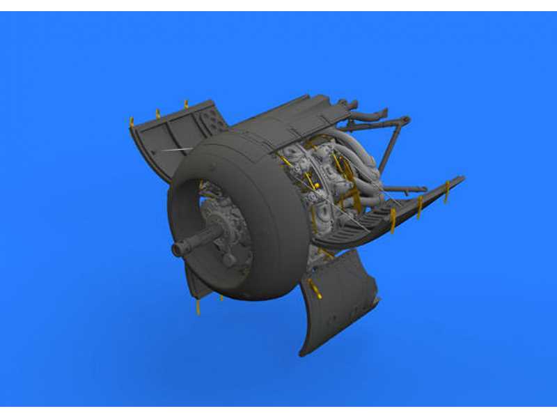 Fw 190A-5 engine 1/48 - Eduard - zdjęcie 1