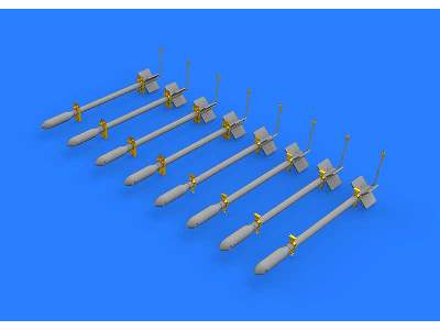 British Rocket Projectiles RP-3 60lb F.  1/48 - zdjęcie 2