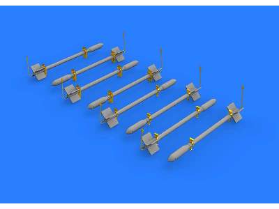 British Rocket Projectiles RP-3 60lb F.  1/48 - zdjęcie 4
