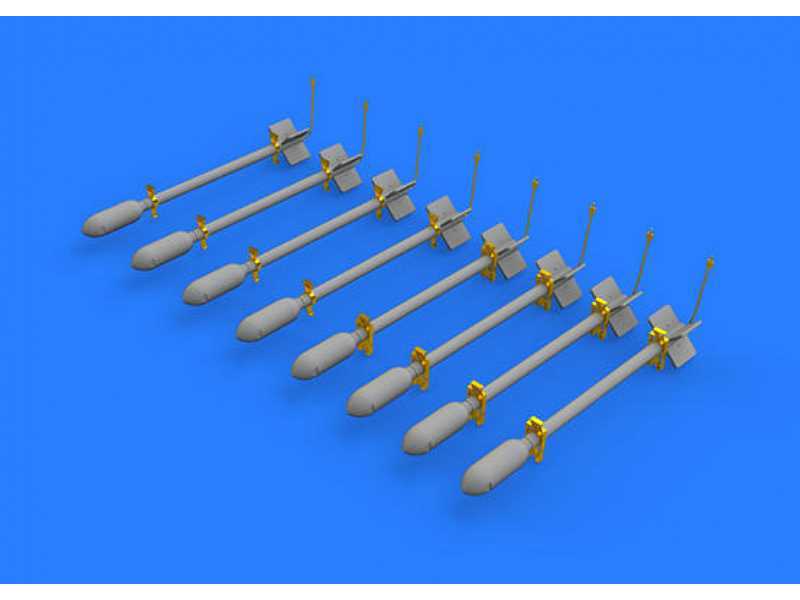 British Rocket Projectiles RP-3 60lb S. A.P.  1/48 - zdjęcie 1