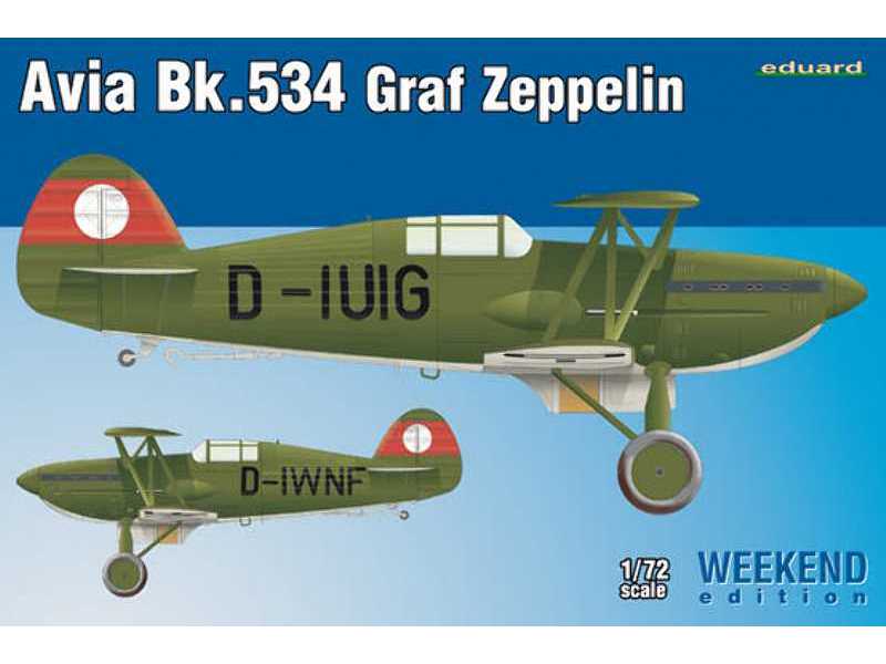 Avia Bk-534 Graf Zeppelin 1/72 - zdjęcie 1 Avia Bk-534 Graf Zeppelin 1/72 - zdjęcie 1