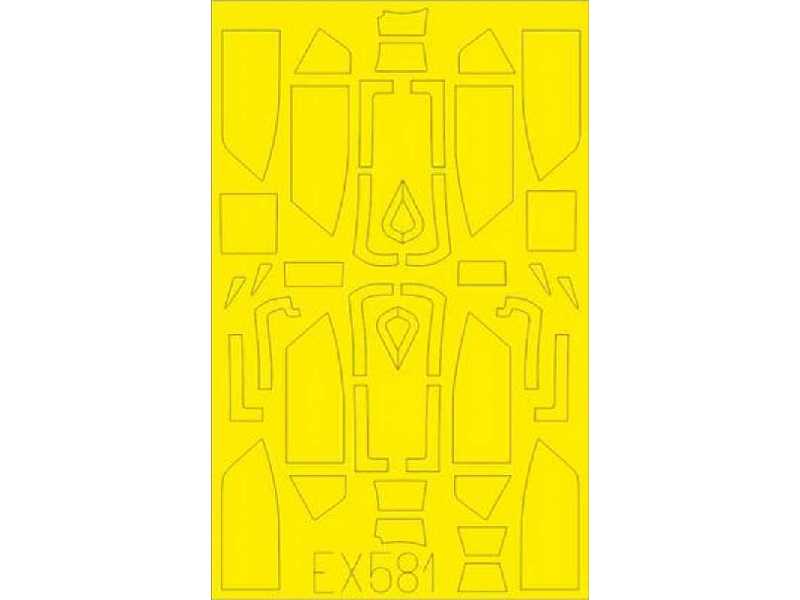 Bf 109G Erla canopy TFace 1/48 - Eduard - zdjęcie 1 Bf 109G Erla canopy TFace 1/48 - Eduard - zdjęcie 1