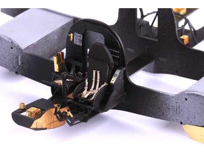 He 111H-3 seatbelts STEEL 1/48 - Icm - zdjęcie 3