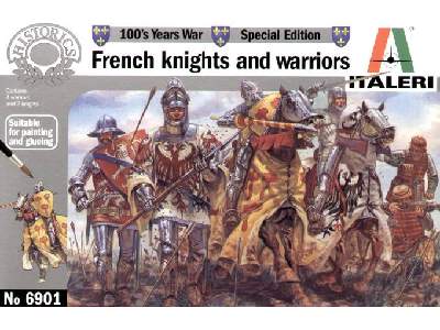 Francuscy rycerze i wojownicy - Wojna Stuletnia - zdjęcie 1