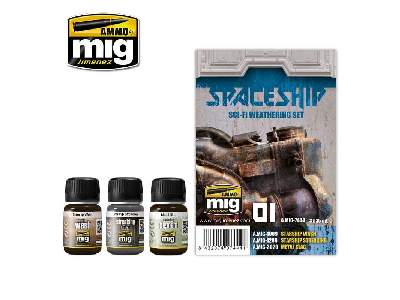 A.Mig 7444 Spaceship Sci-fi Weathering Set - zdjęcie 1