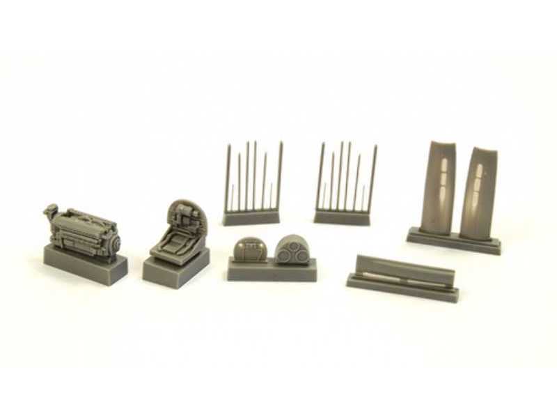 P-40e/K - Engine Set For Special Hobby Kit - zdjęcie 1 P-40e/K - Engine Set For Special Hobby Kit - zdjęcie 1