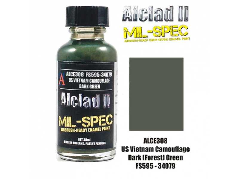 US Vietnam Camouflage Dark Green Fs595-34079 - zdjęcie 1 US Vietnam Camouflage Dark Green Fs595-34079 - zdjęcie 1