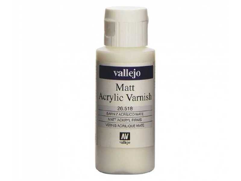 Lakier akrylowy bezbarwny matowy - 60ml - zdjęcie 1 Lakier akrylowy bezbarwny matowy - 60ml - zdjęcie 1