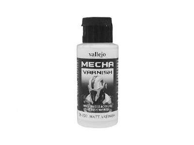 Mecha Matt Varnish - lakier bezbarwny błyszczący - 60ml - zdjęcie 1