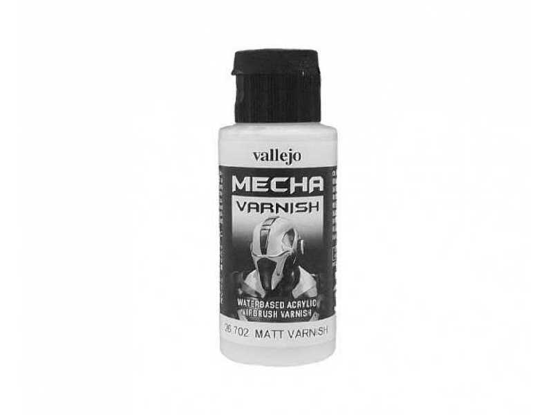 Mecha Matt Varnish - lakier bezbarwny błyszczący - 60ml - zdjęcie 1