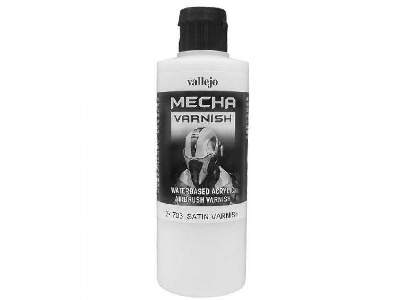 Mecha Satin Varnish - lakier bezbarwny satynowy - 200ml - zdjęcie 1