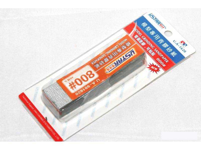 Mini papier ścierny 800 - 40 sztuk (20x75mm) - zdjęcie 1 Mini papier ścierny 800 - 40 sztuk (20x75mm) - zdjęcie 1