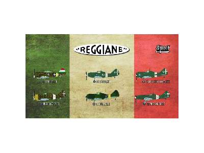 Myśliwce Reggiane - 6 modeli - zdjęcie 1