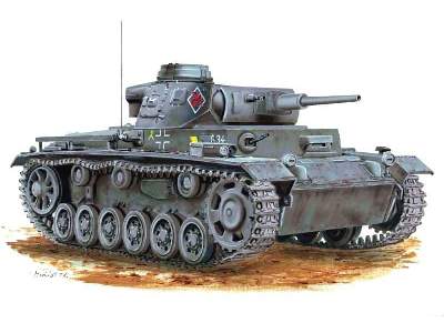 Pz.Kpfw. III Ausf. J (L42) - wczesna produkcja - zdjęcie 1