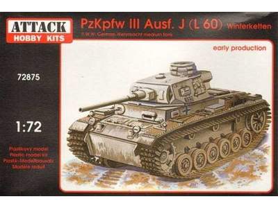 Pz.Kpfw. III Ausf. J (L60) Winterketten - wczesna produkcja - zdjęcie 1