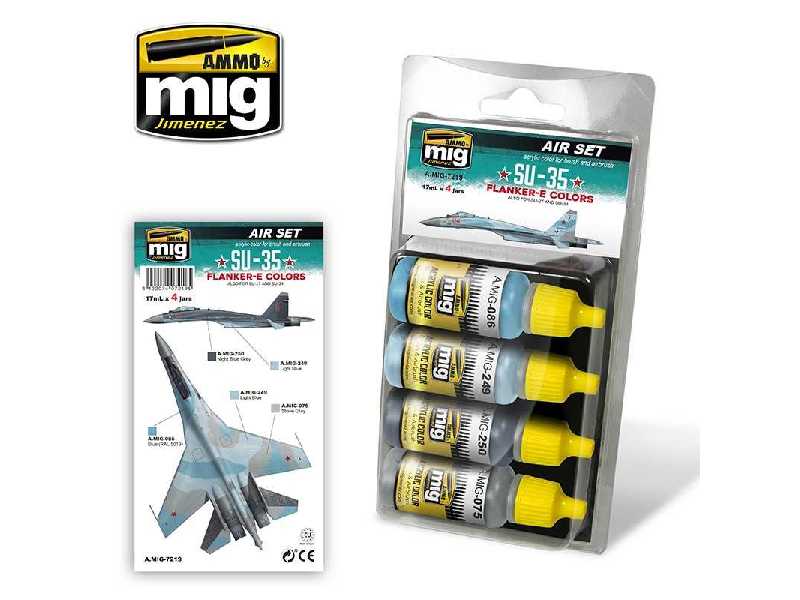 A.Mig-7219 Su-35 Flanker-e Colors - zdjęcie 1 A.Mig-7219 Su-35 Flanker-e Colors - zdjęcie 1