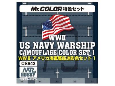 WWII US Navy Warship Camouflage Colour Set 1 - zdjęcie 1