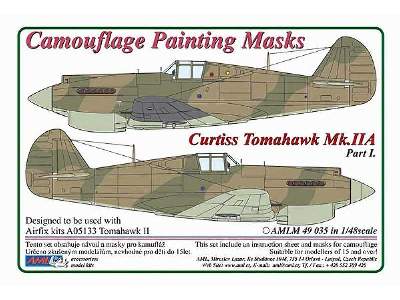 Maska Curtiss Tomahawk Mk.Iib P.1 - zdjęcie 1