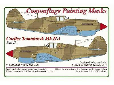 Maska Curtiss Tomahawk Mk.Iib P.2 - zdjęcie 1