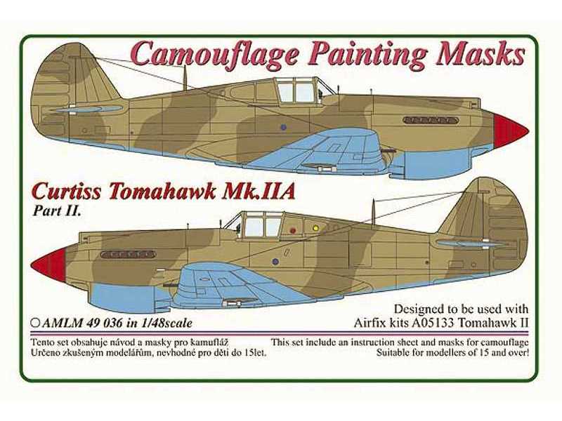 Maska Curtiss Tomahawk Mk.Iib P.2 - zdjęcie 1