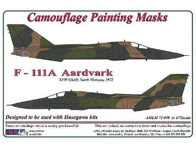 Maska  F-111 Aardvark - zdjęcie 1