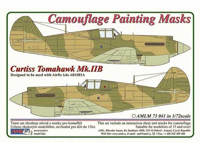 Maska Curtiss Tomahawk Mk.Iib - zdjęcie 1
