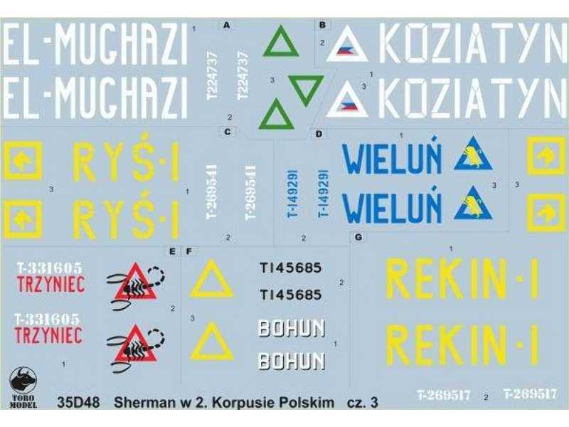 Shermany w 2 Korpusie Polskim, Włochy 1945 cz.3 - zdjęcie 1